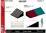 LED 7 Stair
