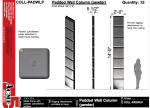 Padded Wall Column