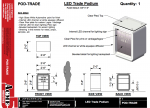 LED Trade Podium